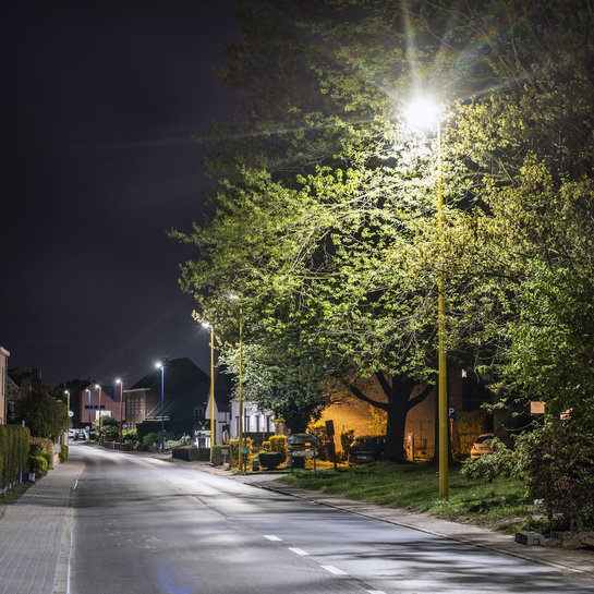 Energiezuinige openbare verlichting