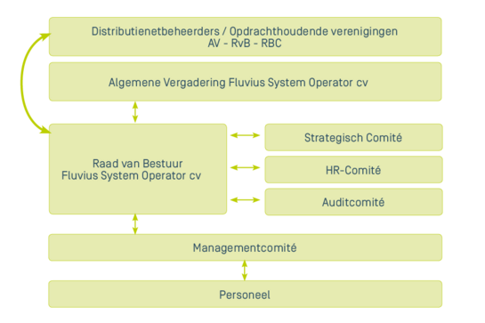 Fluvius bestuursorganen
