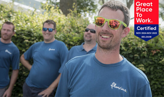 Fluvius is een Great Place To Work Great Place To work Fluvius (11/ 2024 - 11/ 2025)