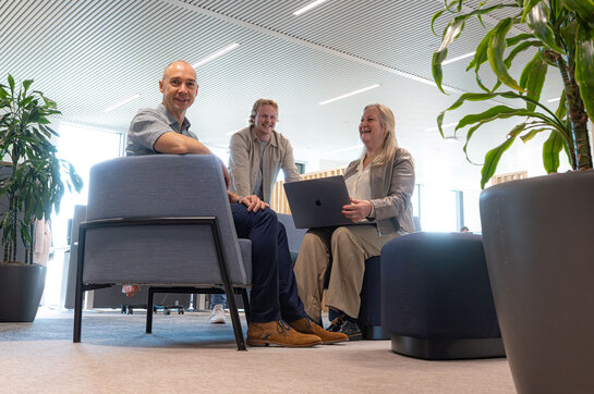 Fluvius colleagues in consultation