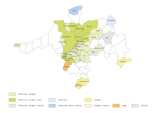 Distributiegebied Fluvius Antwerpen - situatie 2020