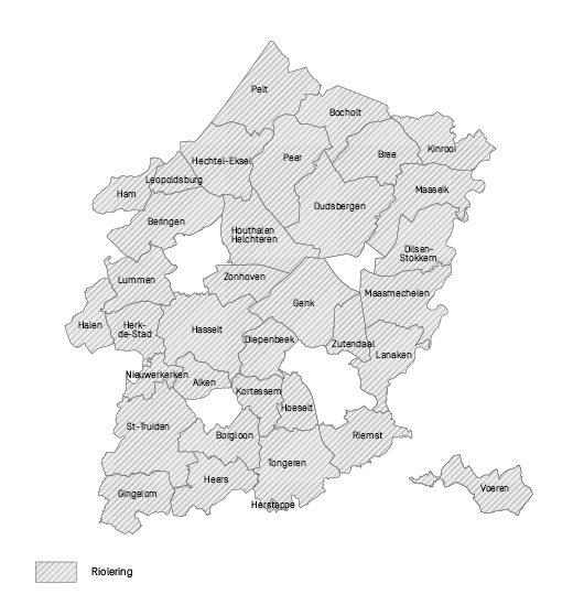 Werkingsgebied Inter-Aqua Werkingsgebied Inter-Aqua