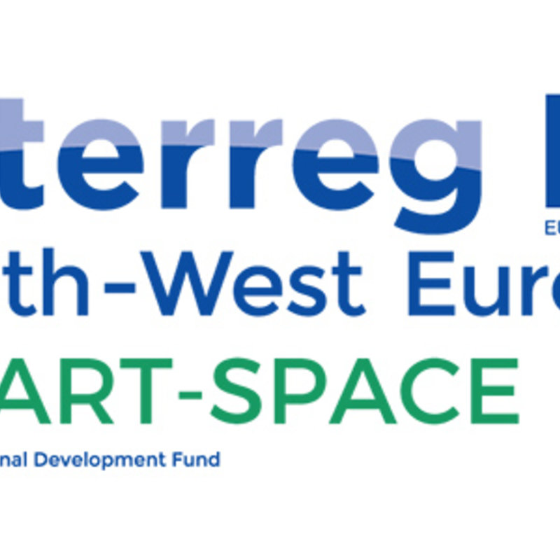 Interreg North West Europe SMART-SPACE logo